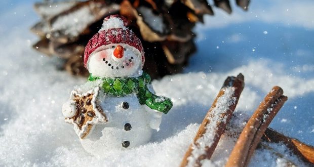 Image of a snowman figurine.