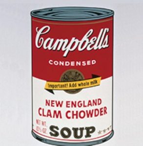 Image of Campbell's Soup Can.