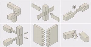 Image of Wayo joinery examples. 