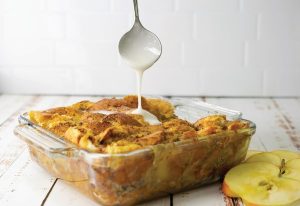 Image of Overnight Apple Cinnamon French Toast Casserole.