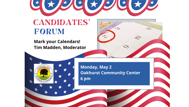 Oakhurst Chamber Presents Candidates’ Forum on Monday