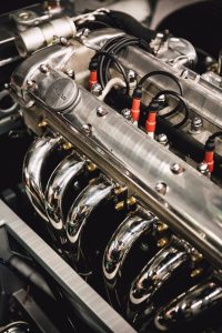 Image of a car engine.