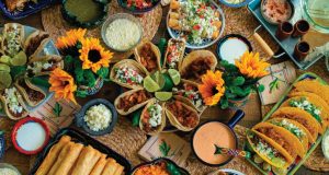 Image of a taco feast.