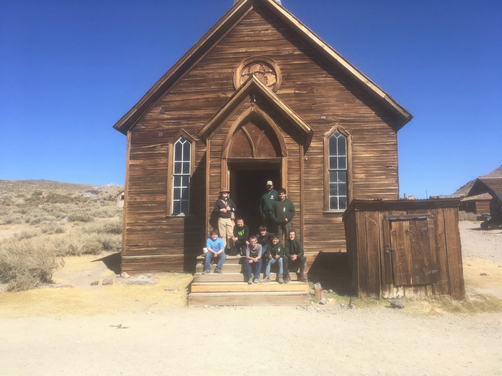 Image of Bodie Church.