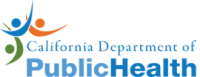 Image of the California Department of Public Health logo.