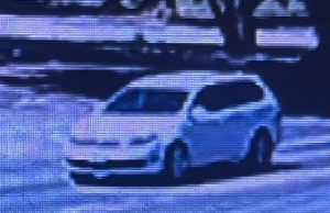 Image of the hit and run suspect's car. 