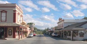 Image of downtown Mariposa. 