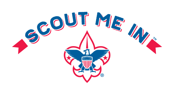 Image of the Boy Scout's Scout Me In logo.