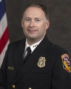 Image of Chief Daniel Berlant, Deputy Director of CAL FIRE Community Wildfire Preparedness & Mitigation Division.