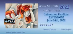 Image of the Sierra Art Trail flyer.