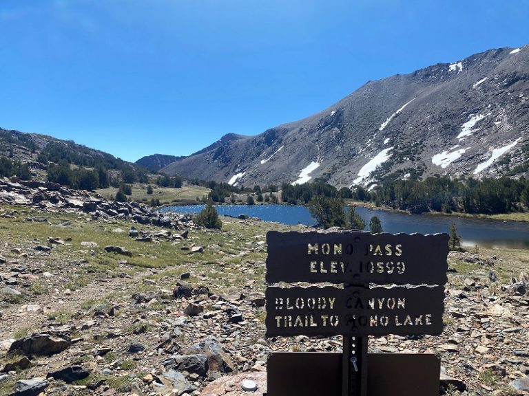 Tioga Road To The Ella Bloss, Golden Crown Mining Cabins And Claims