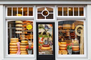 Image of a cheese shop.