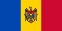 Image of the Moldova flag. 