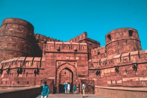 Image of Agra Fort in India.