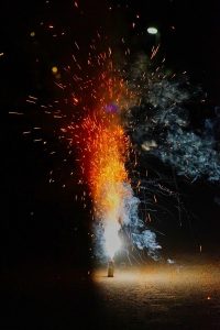 Image of fireworks going off.