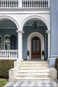 Image of a front porch. 