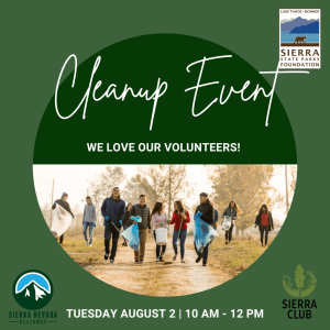 Image from Washoe Meadows cleanup flyer. 