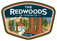 Image of The Redwoods In Yosemite logo. 