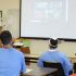Image of inmates in a college classroom.
