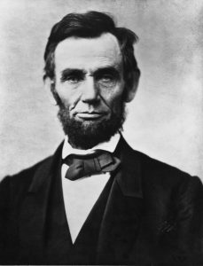 Image of Abraham Lincoln. 
