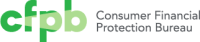 Image of the Consumer Financial Protection Bureau logo. 