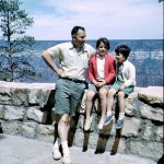Dad Candace Cindy Grand Canyon 1965Copy 2r