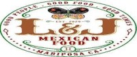 Image of the L & J Mexican Food logo. 