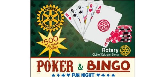 Poker & Bingo Night in Oakhurst