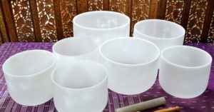 Image of sound bowls.