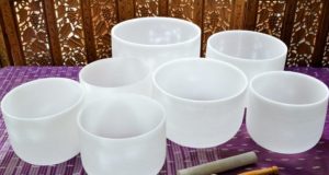 Image of sound bowls.