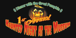 Flyer for the haunted night at the museum