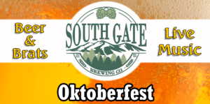 Image of the South Gate Brewing Company Oktoberfest logo.