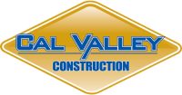 Image of the Cal Valley Construction logo.