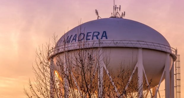 Image of the Madera Water Tower