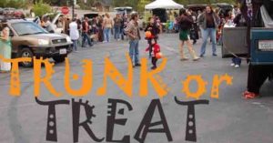 After a two-year absence, it's time to get ready for Trunk Or Treat at the North Fork Post Office parking lot. CAL FIRE will be there, too! See you there!