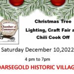 Christmas Tree Lighting, Craft Fair & Chili Cook Off