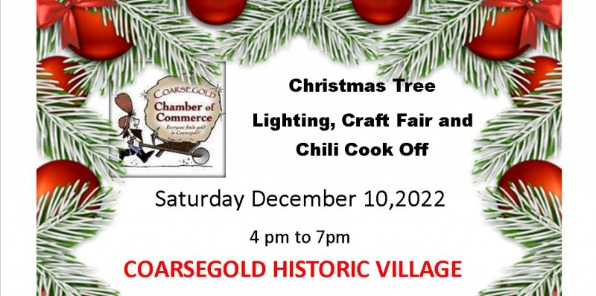 Christmas Tree Lighting, Craft Fair & Chili Cook Off