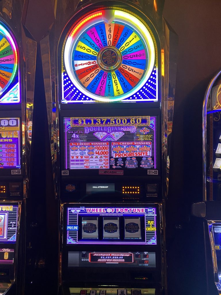 Image of a slot machine