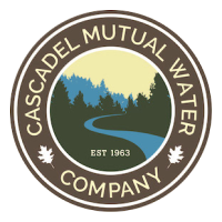 Image of the Cascadel Mutual Water Company logo. 