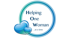 Image of the Helping One Woman logo.