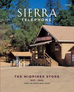 Image of the 2023 Sierra Tel phone directory.