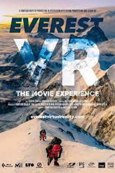 Image of the movie poster for Everest VR. 