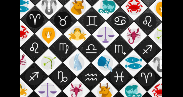 Image of a collection of astrology symbols.