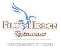 Image of the Blue Heron Restaurant logo. 