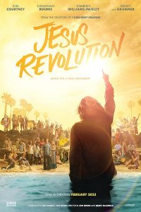 Image of the movie poster for Jesus Revolution.