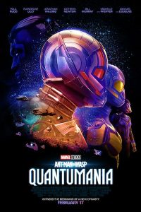 Image of the movie poster for Quantumania.