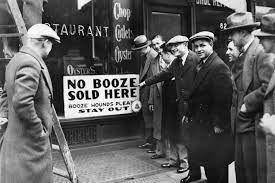 Image of a Prohibition-era photograph.