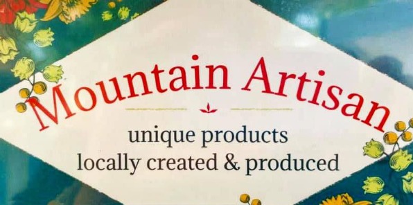 Flyer for Mountain Artisan market