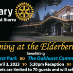 Rotary Club 16th Annual Evening At The Elderberry House