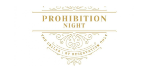 Image of the Prohibition Night flyer at The Cellar Bar.
